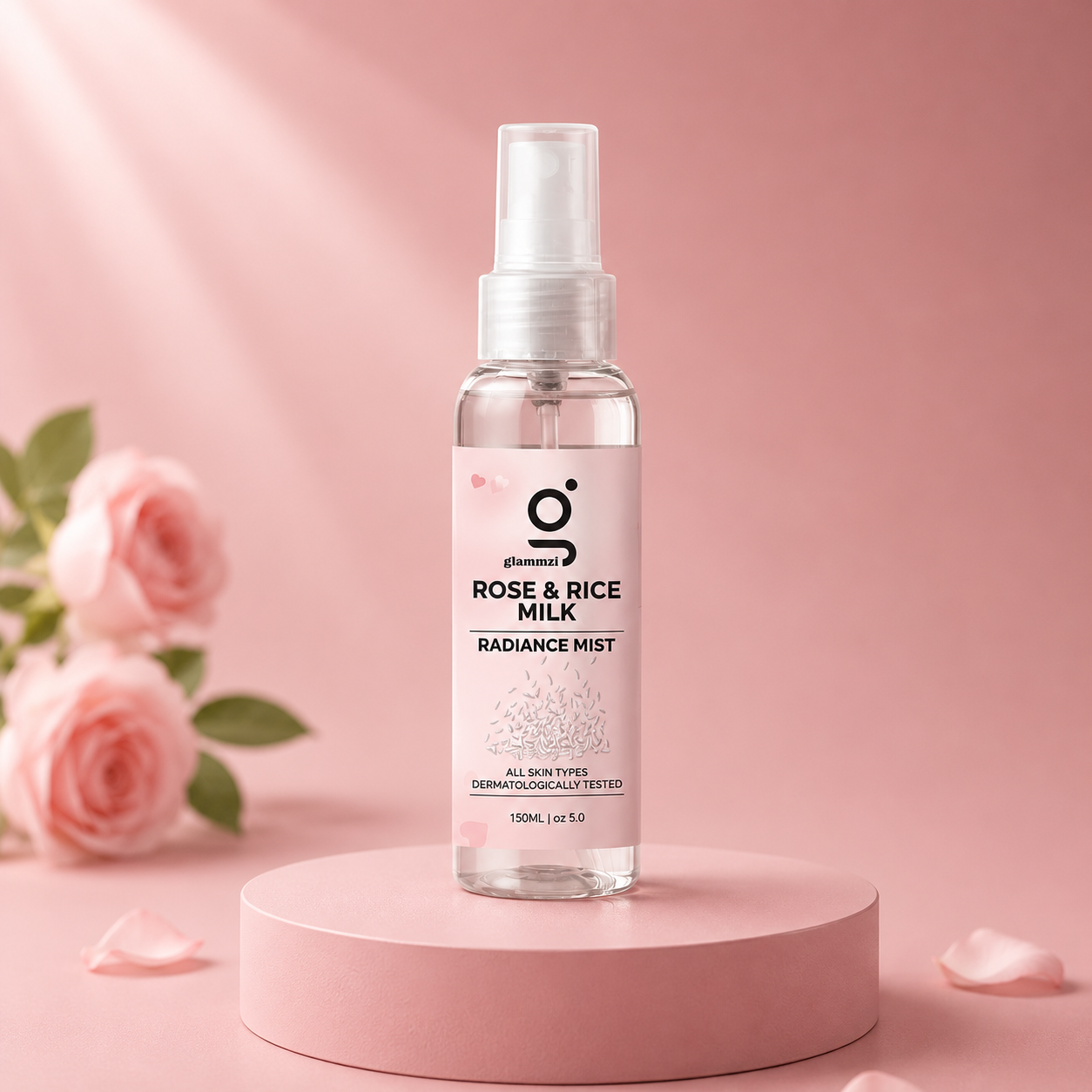 Rose & Rice Milk